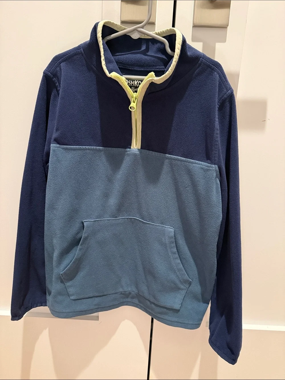 OshKosh Boys Quarter-Zip Fleece | Size 12/12A